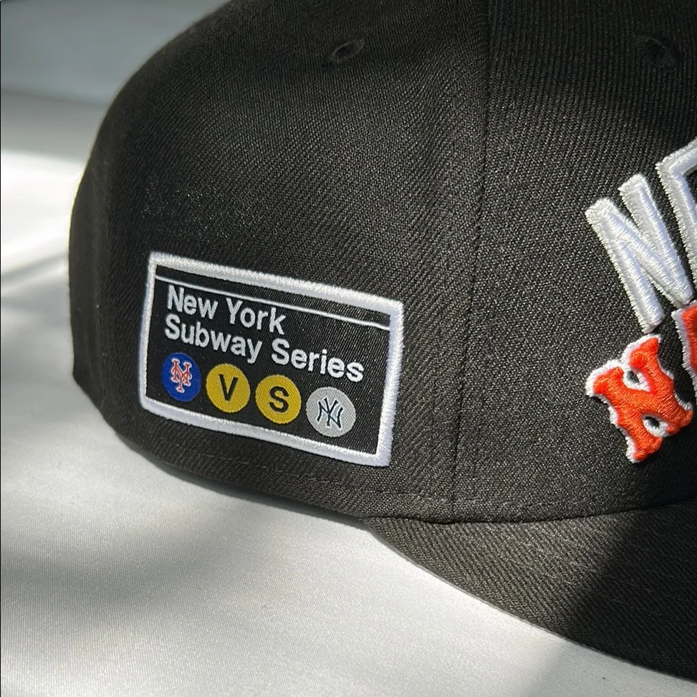 New York New York Subway Series Black Hat New Era - Picture 3 of 11